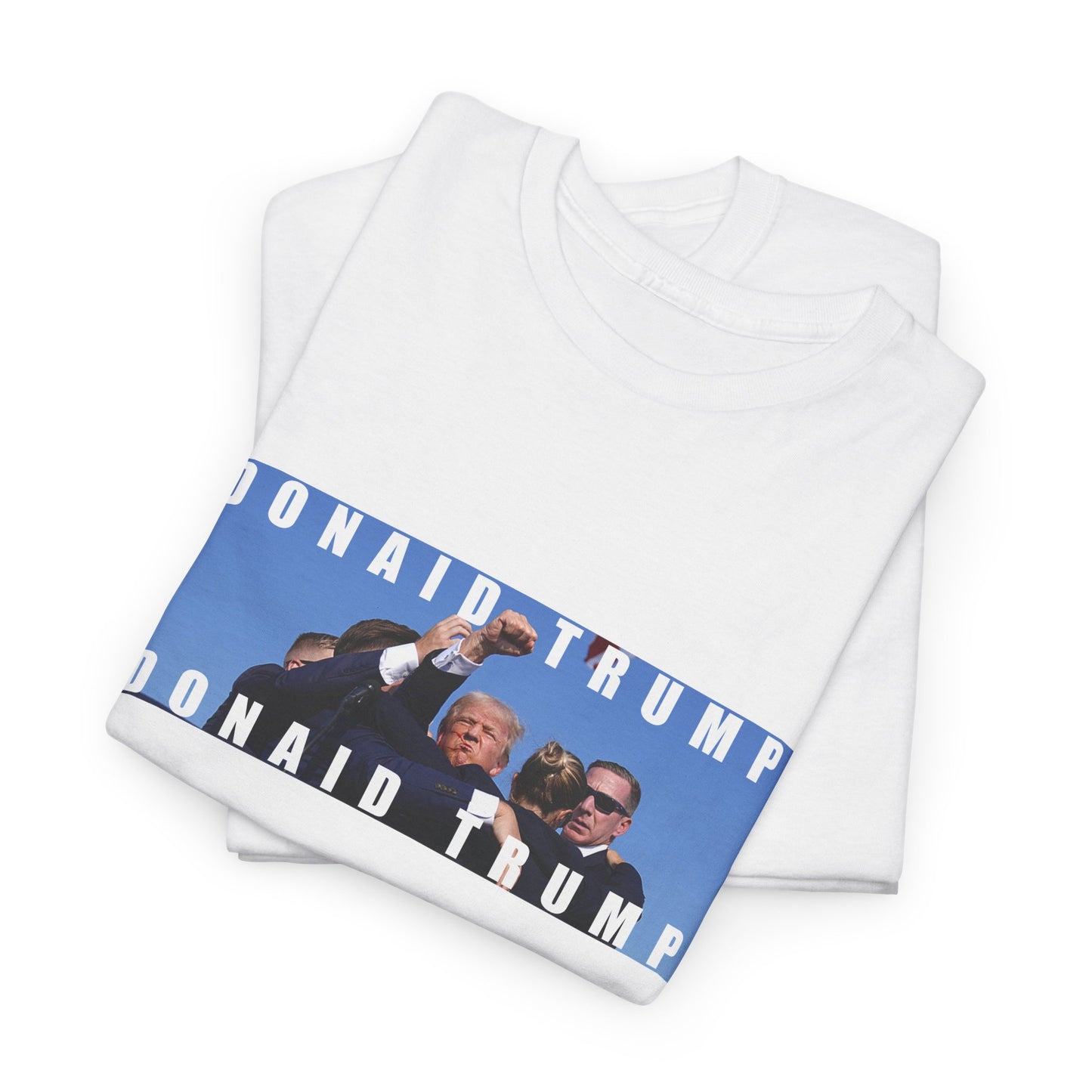 Trump Heroic Resilience T-Shirt – Bold Symbol of Strength, Courage, and Determination