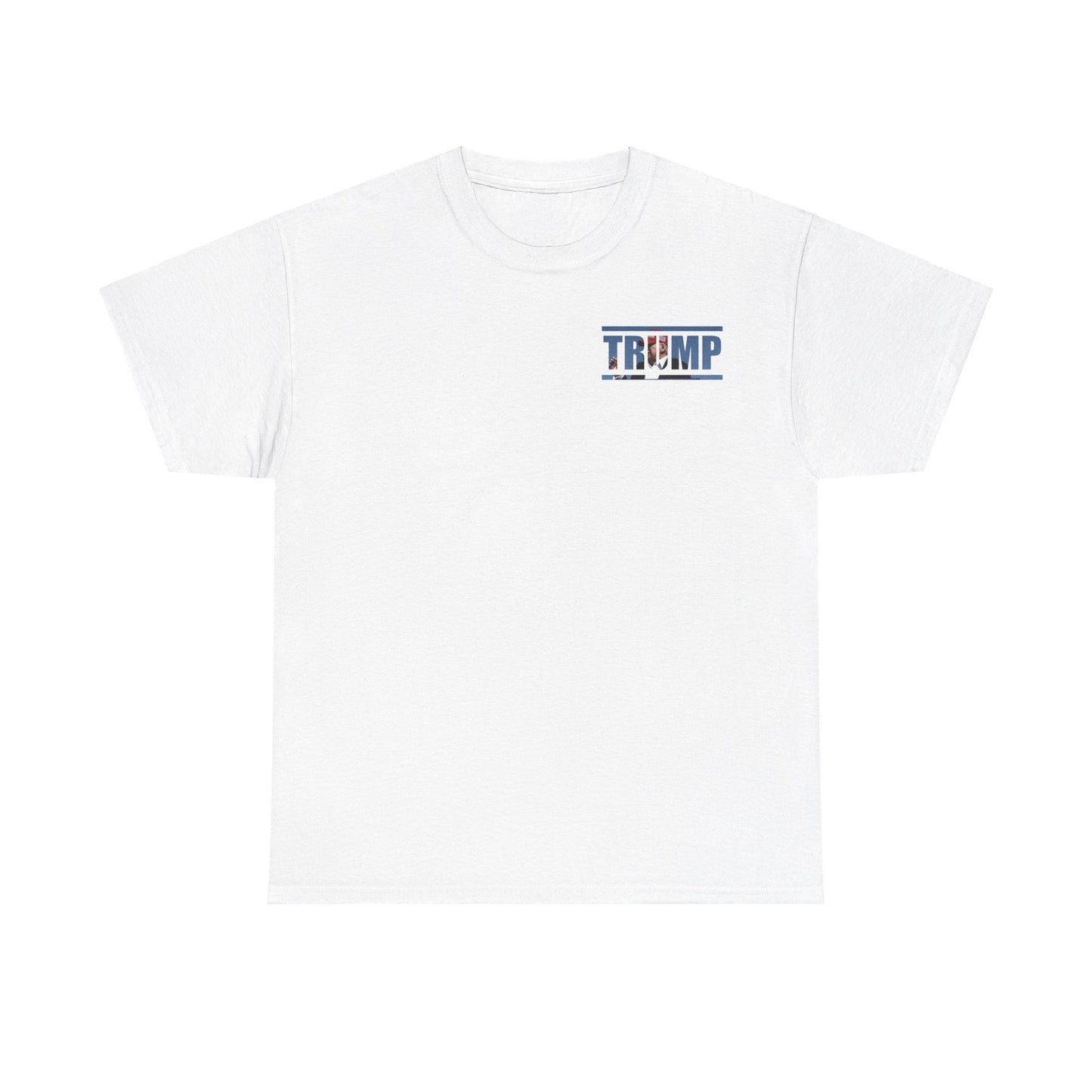 "Trump Heroic Resilience T-Shirt – Bold Symbol of Strength, Courage, and Determination"